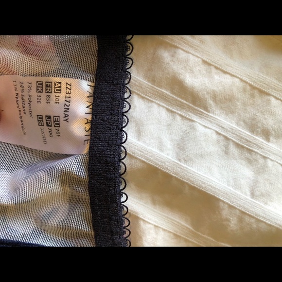 Fantasie Katie full coverage blue floral bra 32DDD(F) - Picture 5 of 6